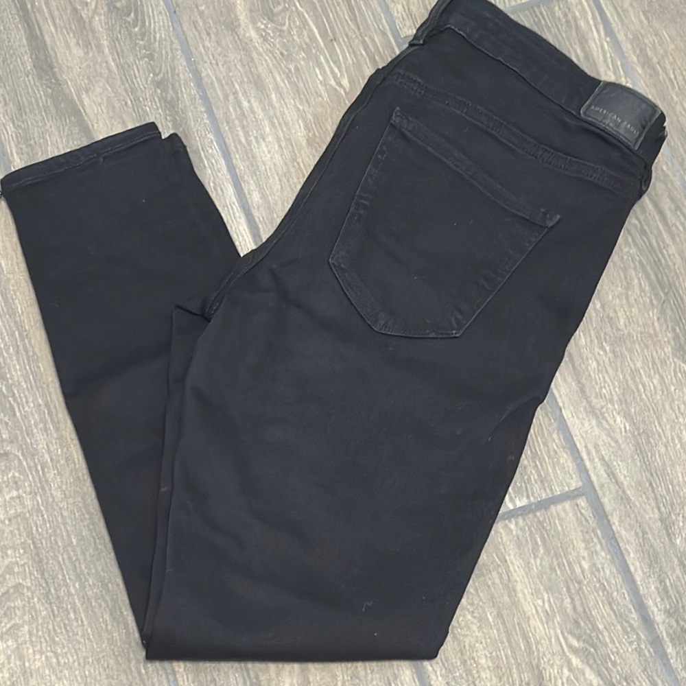 American Eagle Outfitters Women’s Black Skinny Jeans. Size 8S.